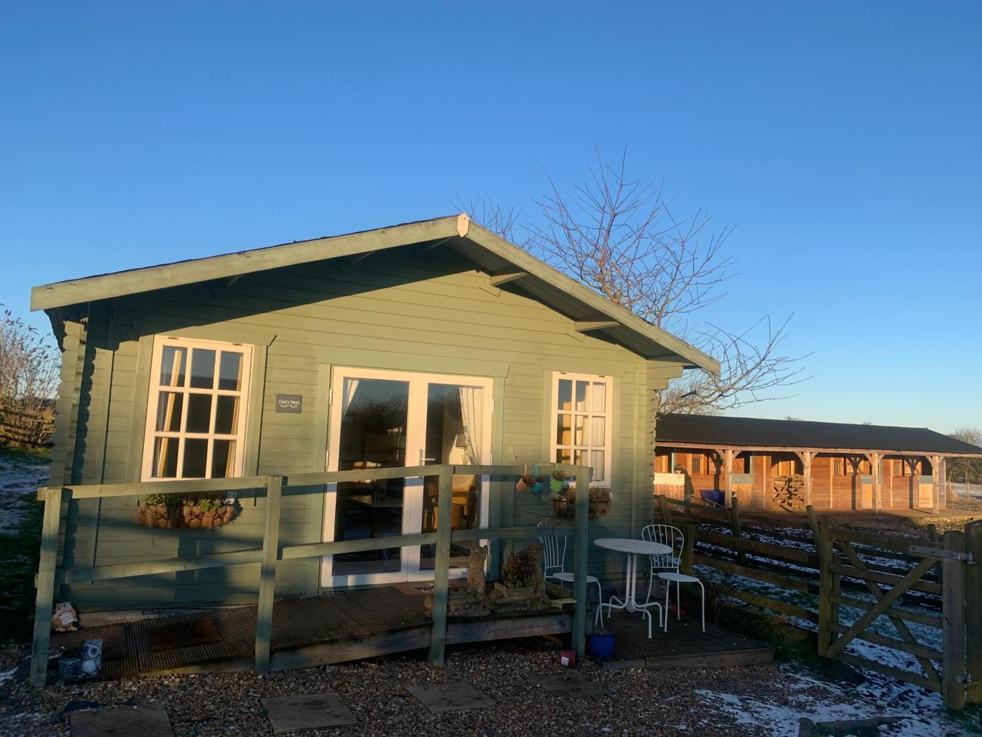 Owls Nest Log Cabin Морпет Екстериор снимка