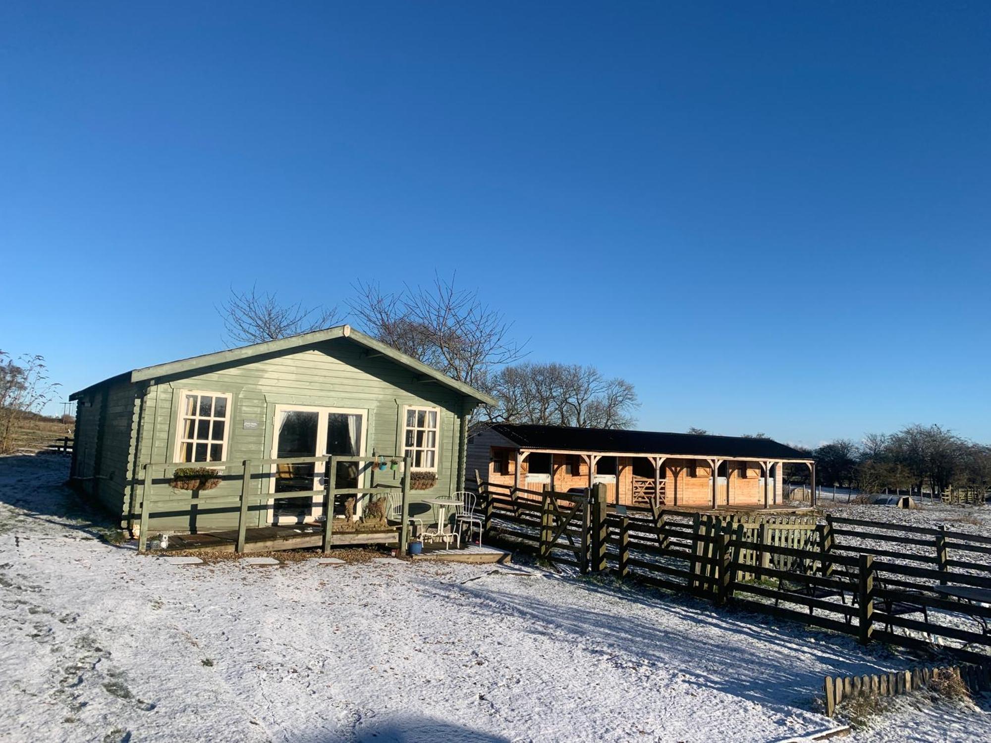 Owls Nest Log Cabin Морпет Екстериор снимка